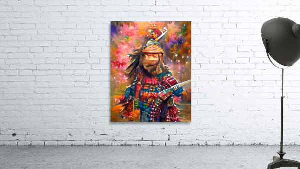 Japanese Warrior Wall Preview