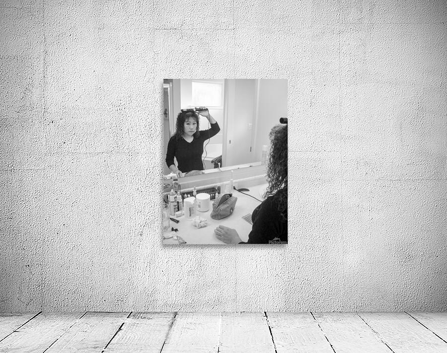 BW   Candid Retrospective 2001   Hair Day Curls   William Robert Stanek   Rare Limited Edition by 360 Studios