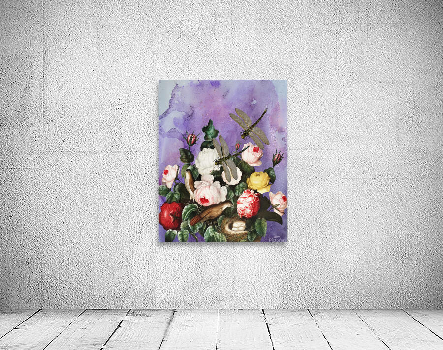 Floral Nest Wall Preview