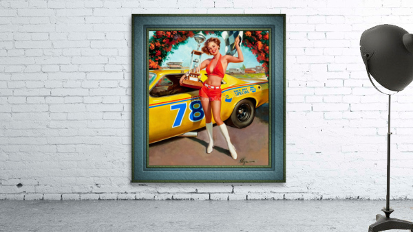 1st Place by Gil Elvgren Remastered Vintage Retro Xzendor7 Art Reproductions Wall Preview
