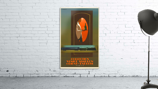 Simplon Orient Express French Poster by VINTAGE POSTER