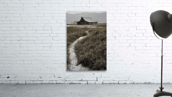  DSC9166   snowy barn small Wall Preview