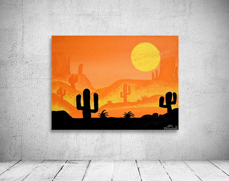 Sunset Desert. DaVere H Wall Preview