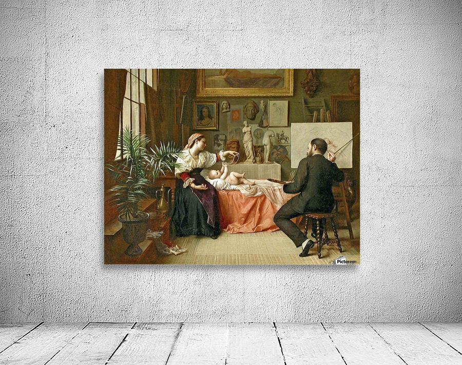 The young model by Auguste Raynaud