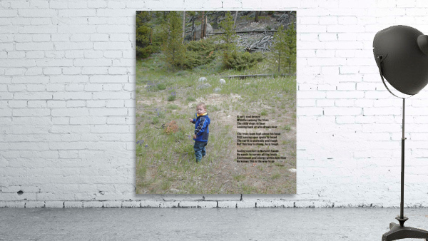 AmongTheTrees - portrait Wall Preview