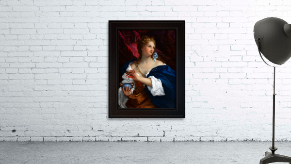 Cleopatra c1695 by Carlo Maratta Remastered Xzendor7 Classical Fine Art Old Masters Reproductions Wall Preview