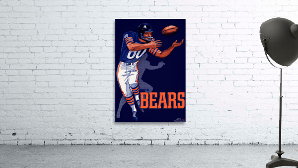 1962 Chicago Bears Retro Remix Art Wall Preview