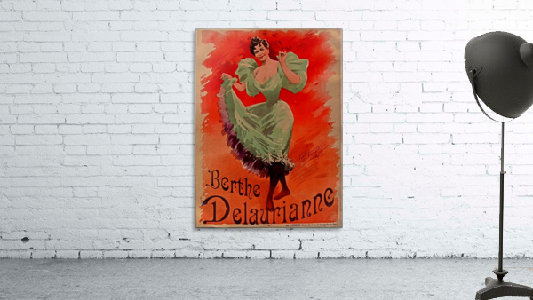 Berthe Delauriane Vintage Poster by VINTAGE POSTER