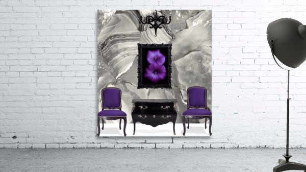 Purple Floral  by Antonella Eav