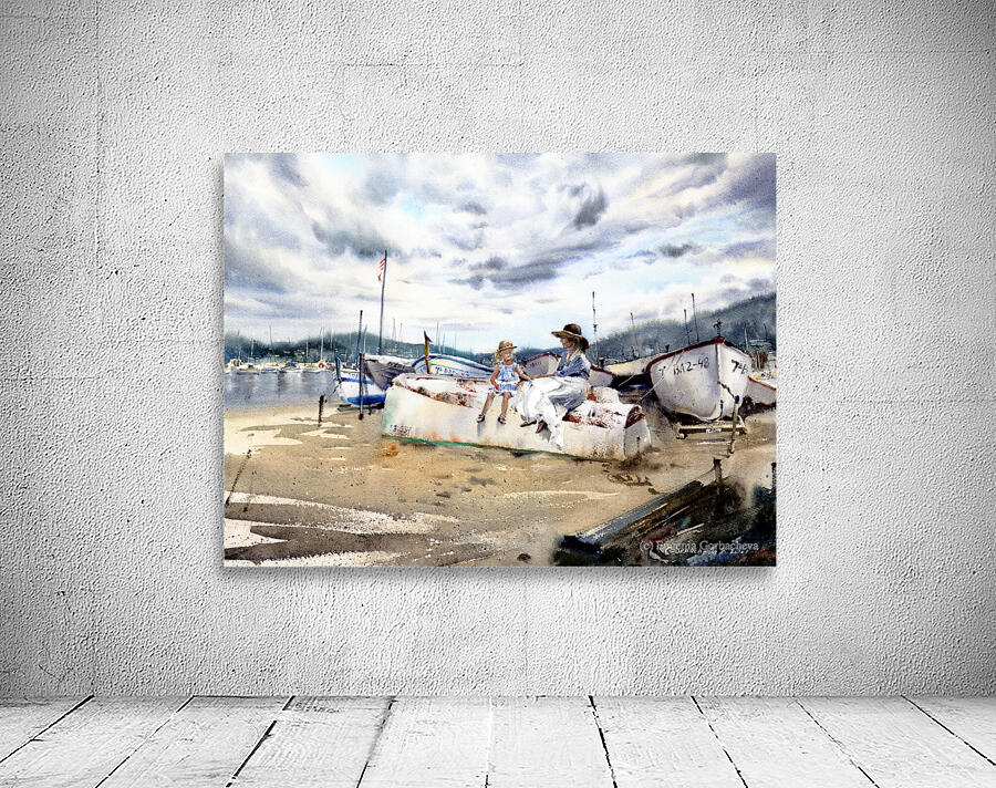 Spanish boats Wall Preview