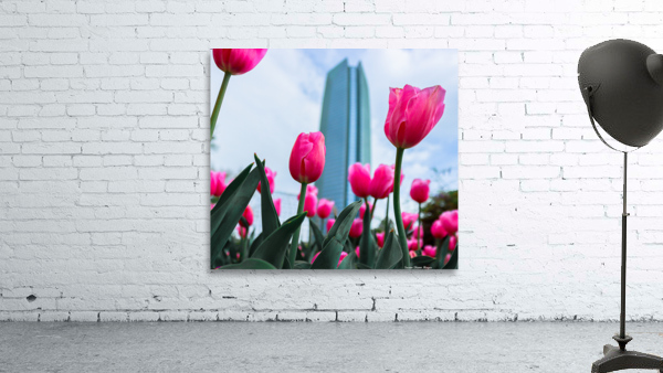 Downtown Spring Time Wall Preview