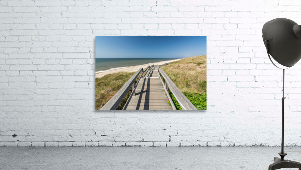 Foot Bridge in the Dunes Wall Preview