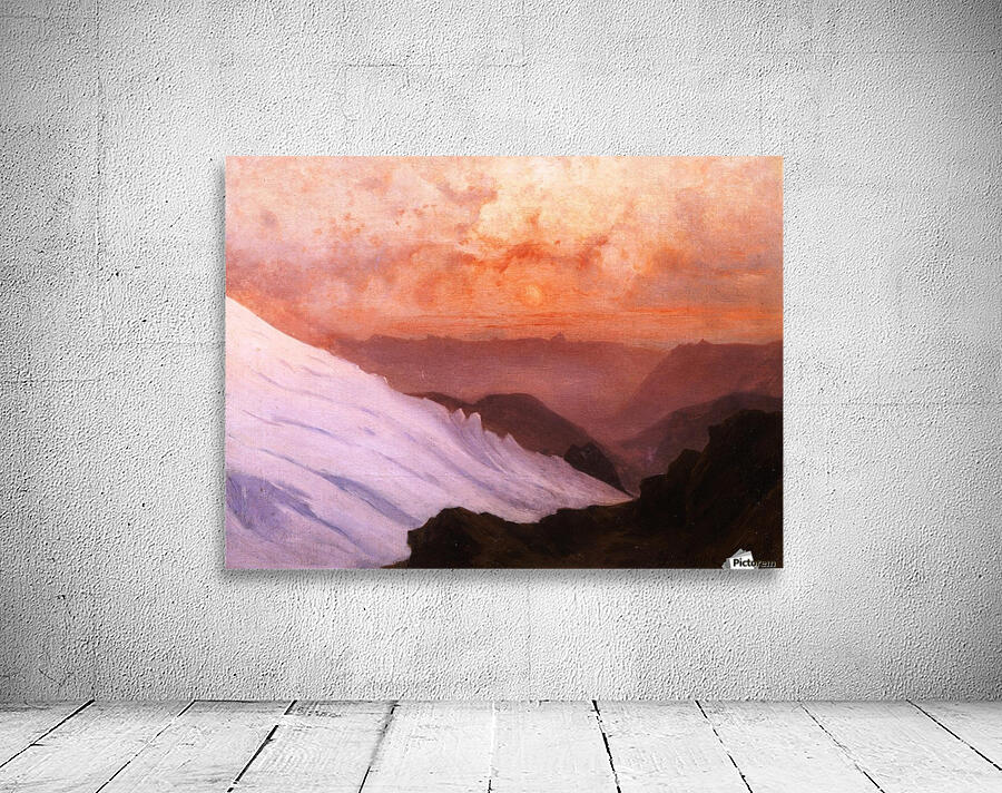 Dawn on Mont Blanc Wall Preview