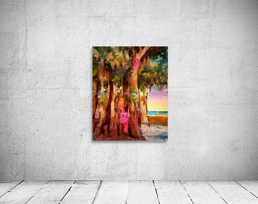 Naples Beach Banyan Tree by Magikheart