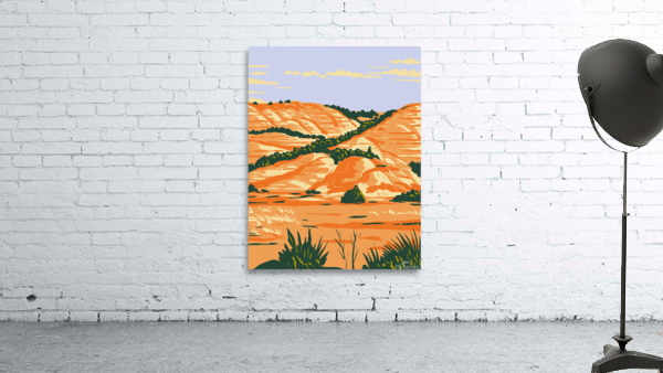 Theodore Roosevelt National Park WPA 1 Wall Preview