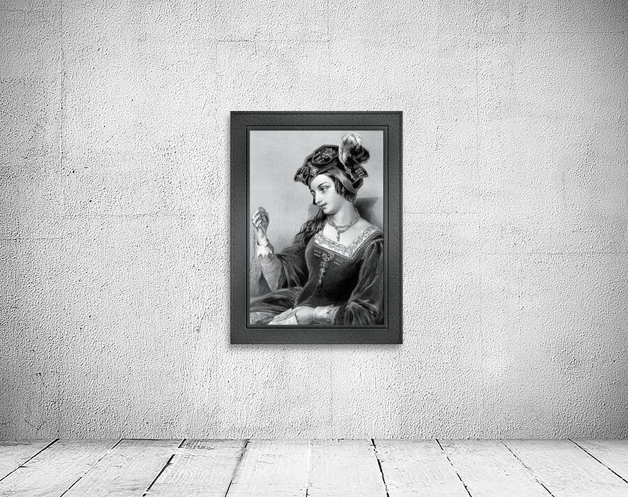 Portrait Of Anne Boleyn Remastered Xzendor7 Classical Fine
