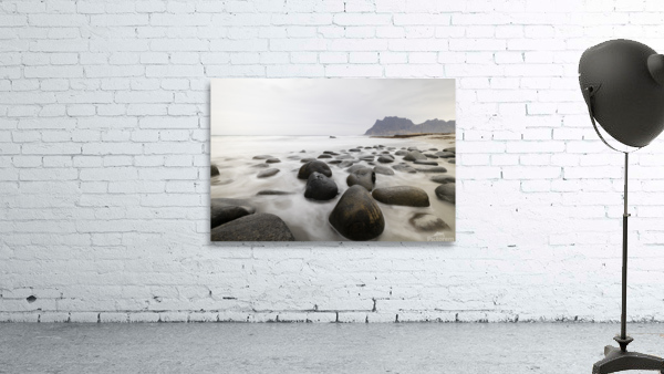 Floating rocks Wall Preview