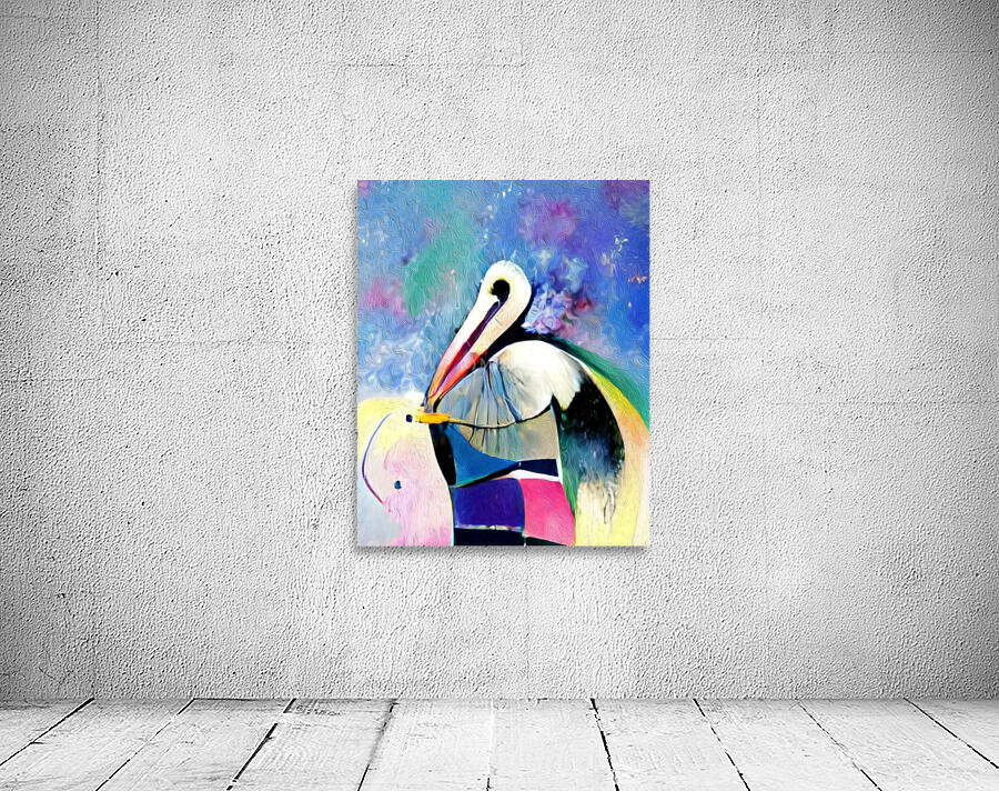 Cubism Pelican Wall Preview