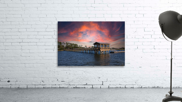 Sunset at Lagoon Wall Preview