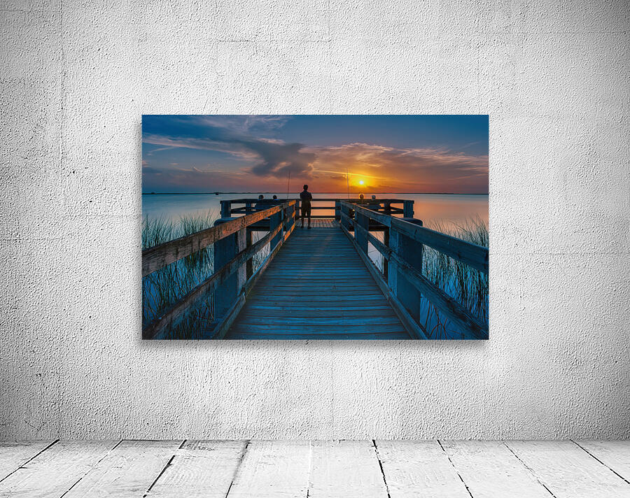 SUNSET at LAKE WASHIGTON Wall Preview