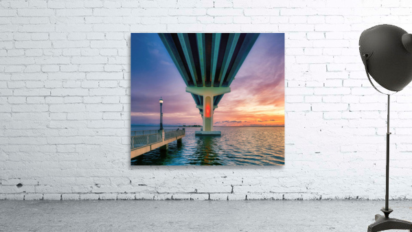 MAX BREWER BRIDGE SUNRISE Wall Preview