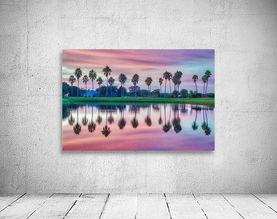 TROPICAL SUNRISE REFLECTIONS Wall Preview