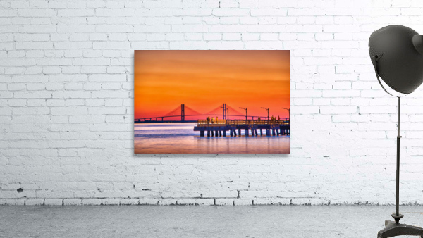 SUNSET at SIDNEY LANIER BRIDGE Wall Preview
