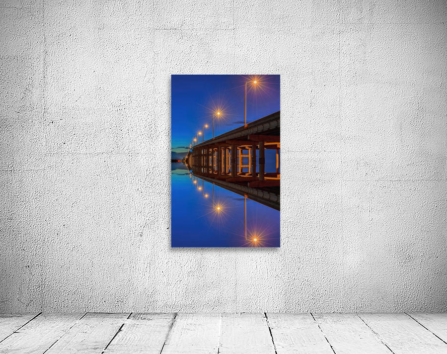 BRIDGE at NIGHT Wall Preview