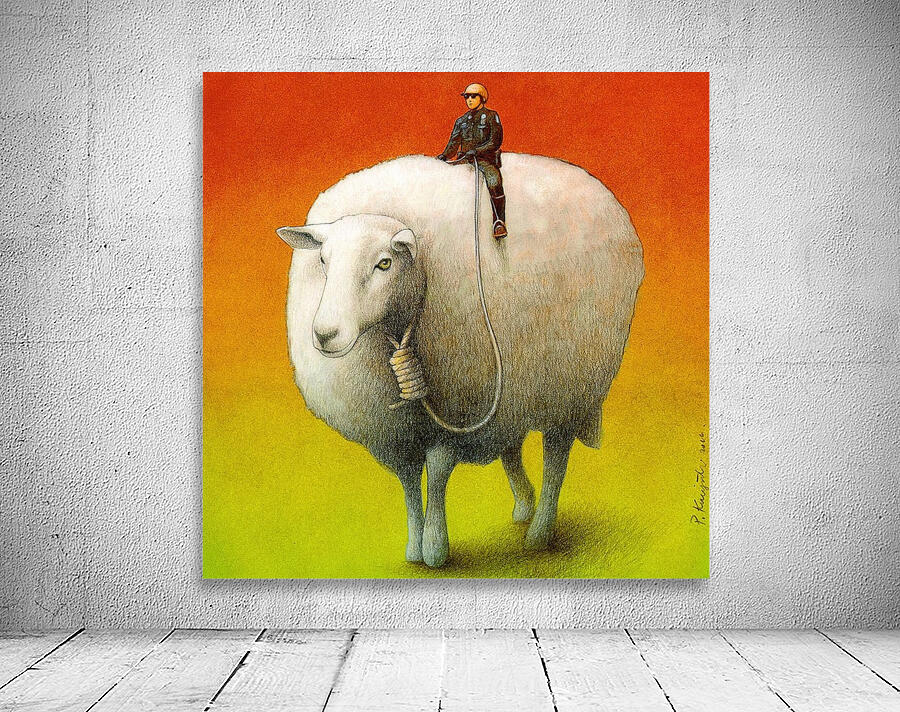 Sheep Control by Pawel Kuczynski