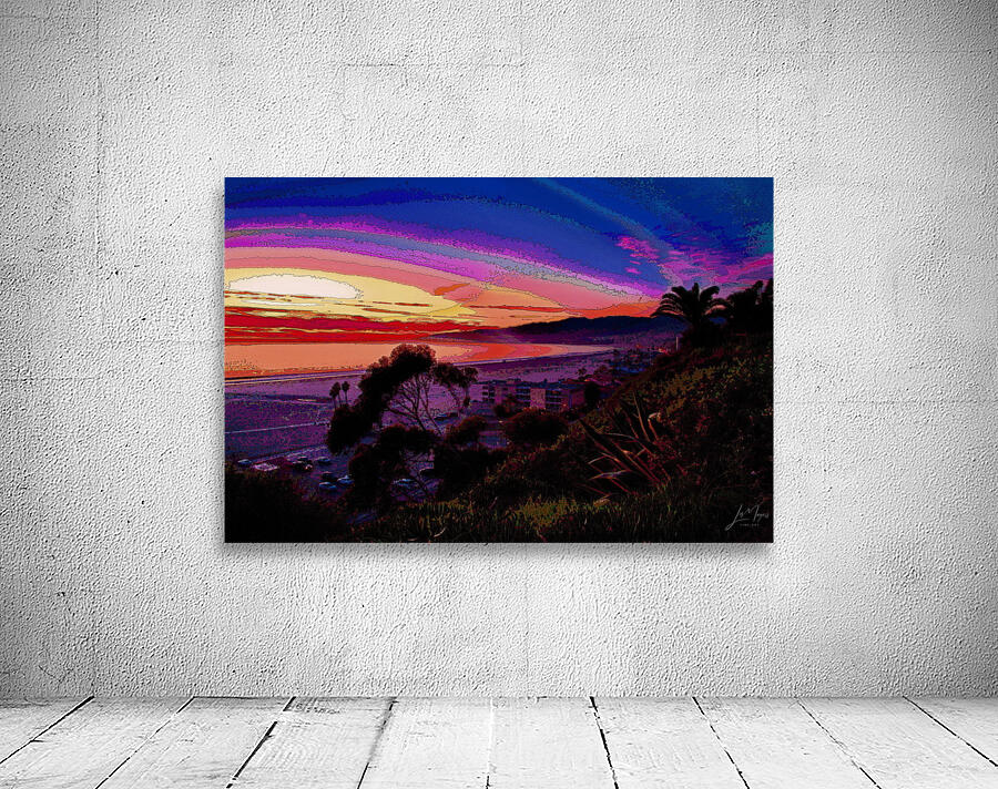 USA COLLECTION - CALIFORNIA - SANTA MONICA BAY 005 Wall Preview