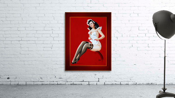 The Maid by Peter Driben Remastered Vintage Retro Xzendor7 Art Reproductions Wall Preview