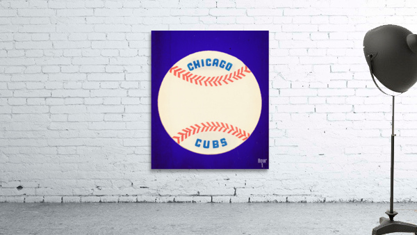 Vintage Chicago Cubs Baseball Wall Art Wall Preview