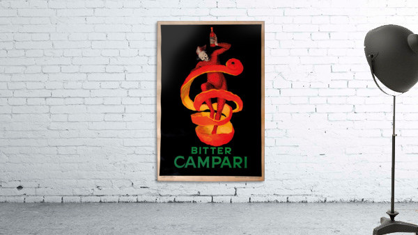 Original Vintage Poster Bitter Campari by VINTAGE POSTER