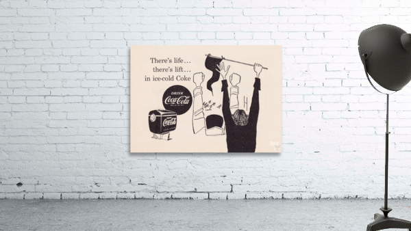 1957 Coke Football Advertisement Print Wall Preview