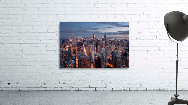 High Above Chicago Wall Preview