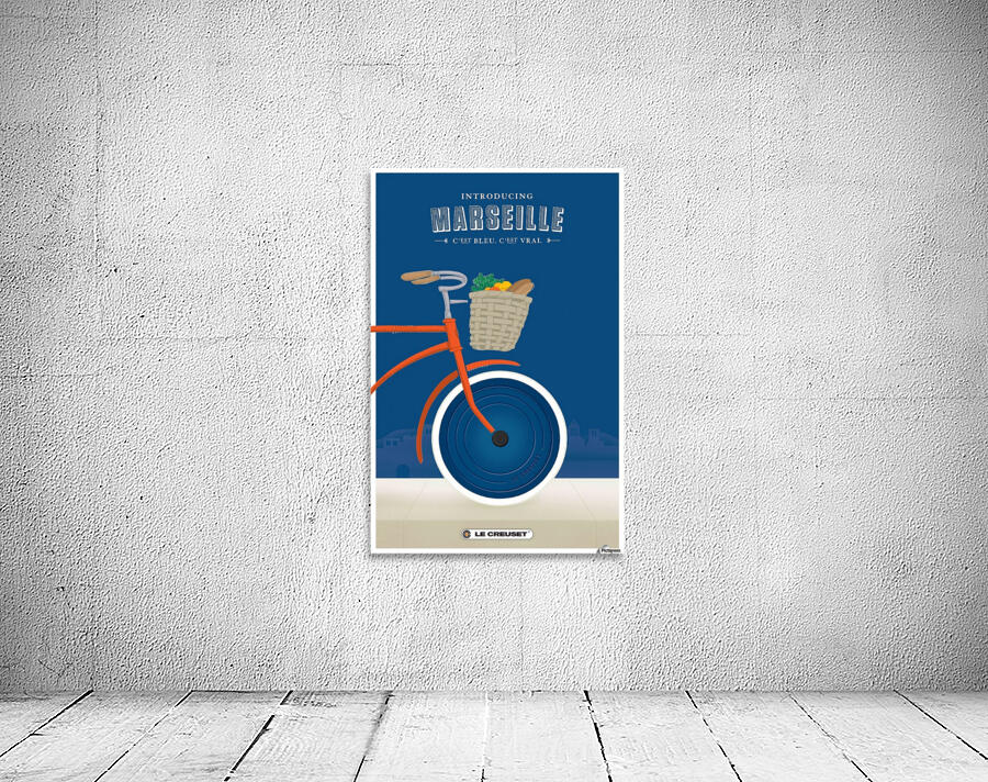 Marseille vintage poster by VINTAGE POSTER
