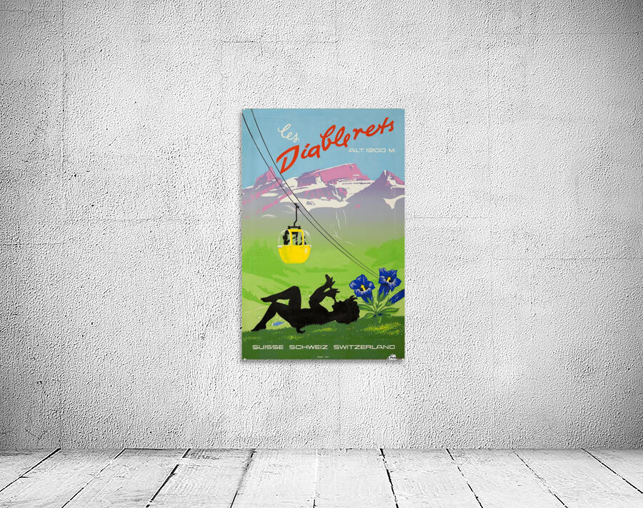 Diablerets Swiss Travel Poster.jpg by VINTAGE POSTER