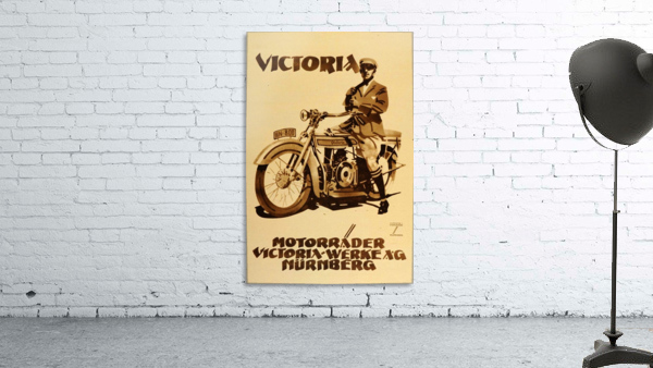 1920 Ludwig Hohlwein Poster Lithographs and Gravures Victoria by VINTAGE POSTER