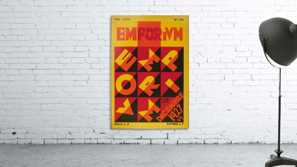 Emporium Italian vintage poster by VINTAGE POSTER