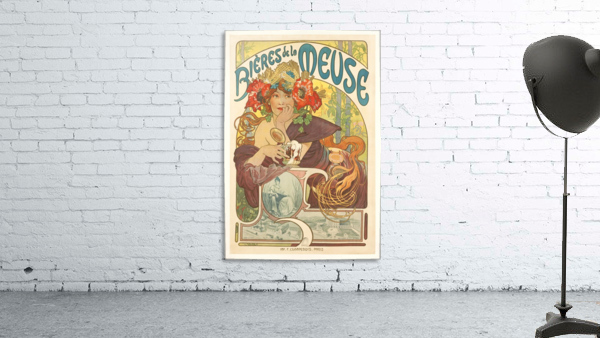 Bierre de la Meuse poster by VINTAGE POSTER