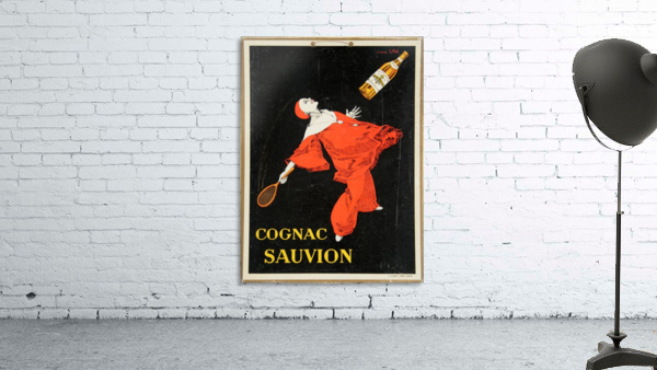 Cognac Sauvion Carton vintage poster by VINTAGE POSTER