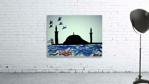 Istanbul in the Evening Wall Preview