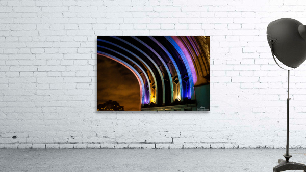 Street Photography - Rainbow Bridge - London UK Wall Preview