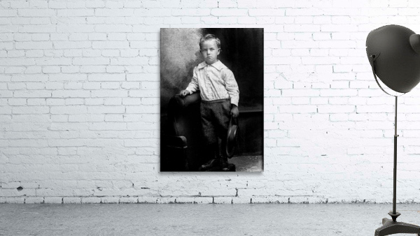 Found and Restored - The Boss - Antique RPPC Wall Preview