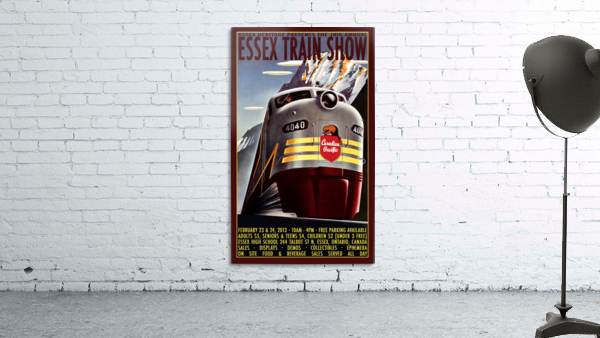 Essex Train Show by VINTAGE POSTER