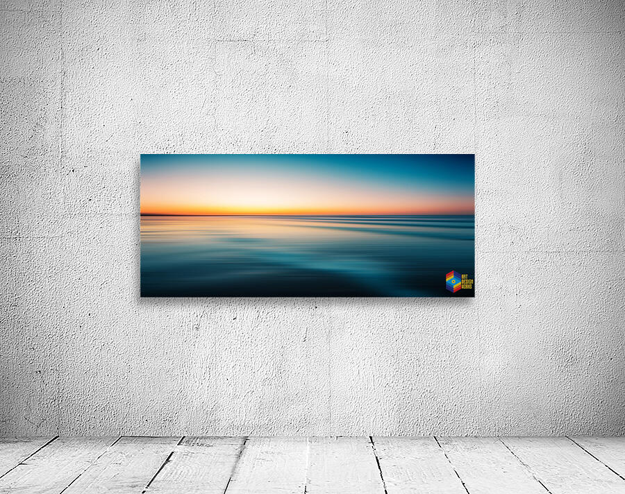 Sea Sunset VII - Panoramic Wall Preview