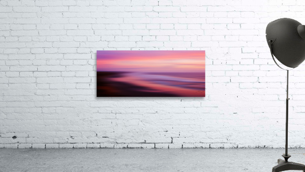 Sea Sunset VI - Panoramic Wall Preview