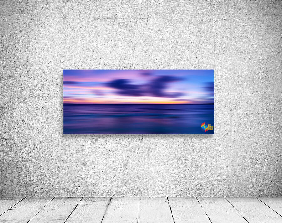 Sea Sunset IX - Panoramic Wall Preview