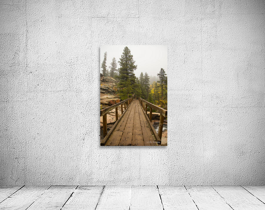 Bridge Into The Clouds Wall Preview