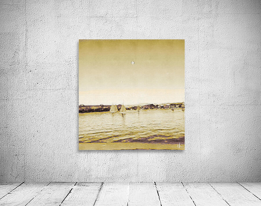 Full moon marina Wall Preview